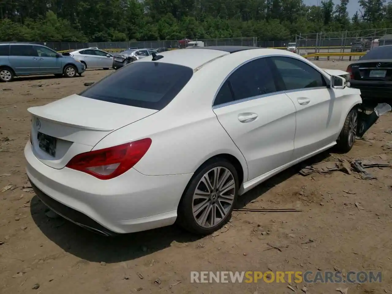 4 Photograph of a damaged car WDDSJ4EB5KN719795 MERCEDES-BENZ CLA-CLASS 2019