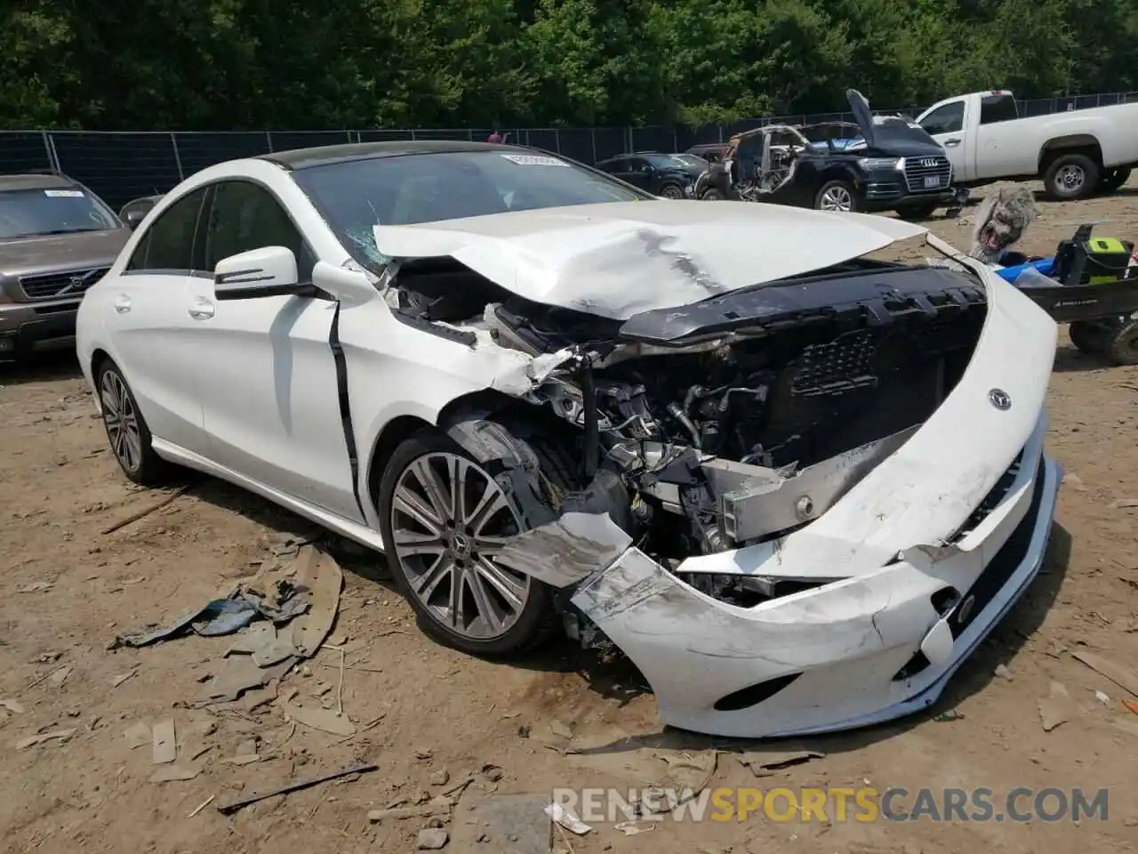 9 Photograph of a damaged car WDDSJ4EB5KN719795 MERCEDES-BENZ CLA-CLASS 2019