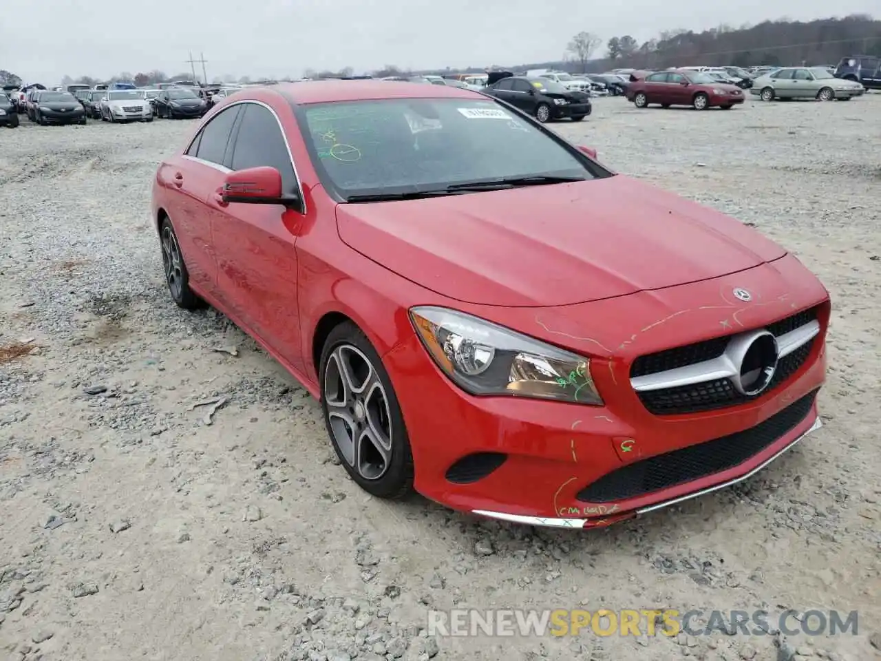 1 Photograph of a damaged car WDDSJ4EB5KN725130 MERCEDES-BENZ CLA-CLASS 2019