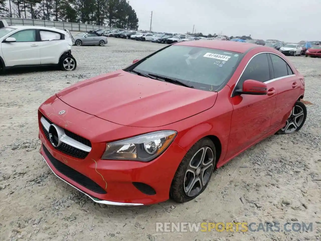 2 Photograph of a damaged car WDDSJ4EB5KN725130 MERCEDES-BENZ CLA-CLASS 2019