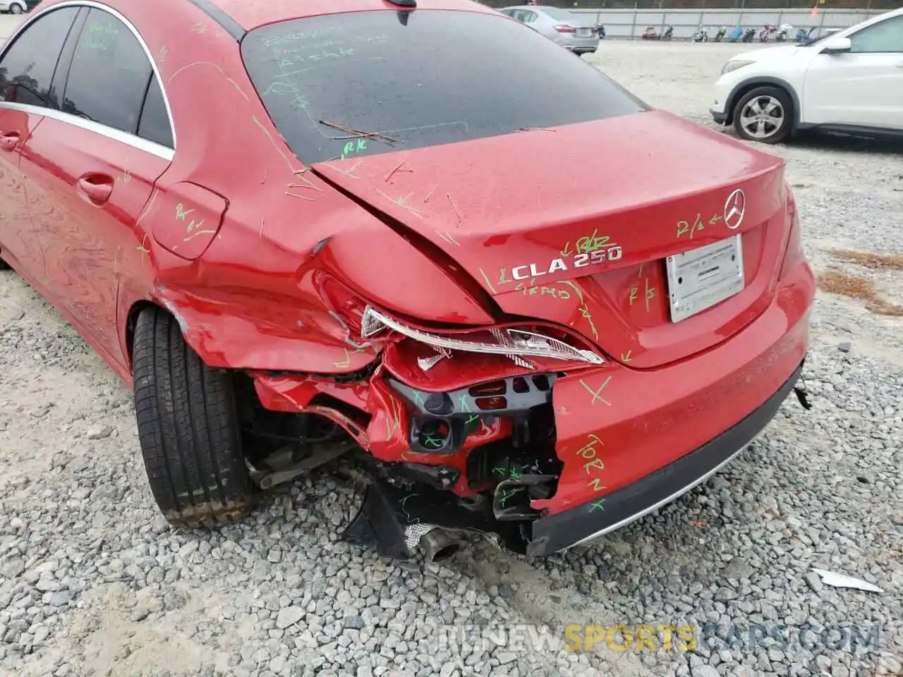 9 Photograph of a damaged car WDDSJ4EB5KN725130 MERCEDES-BENZ CLA-CLASS 2019