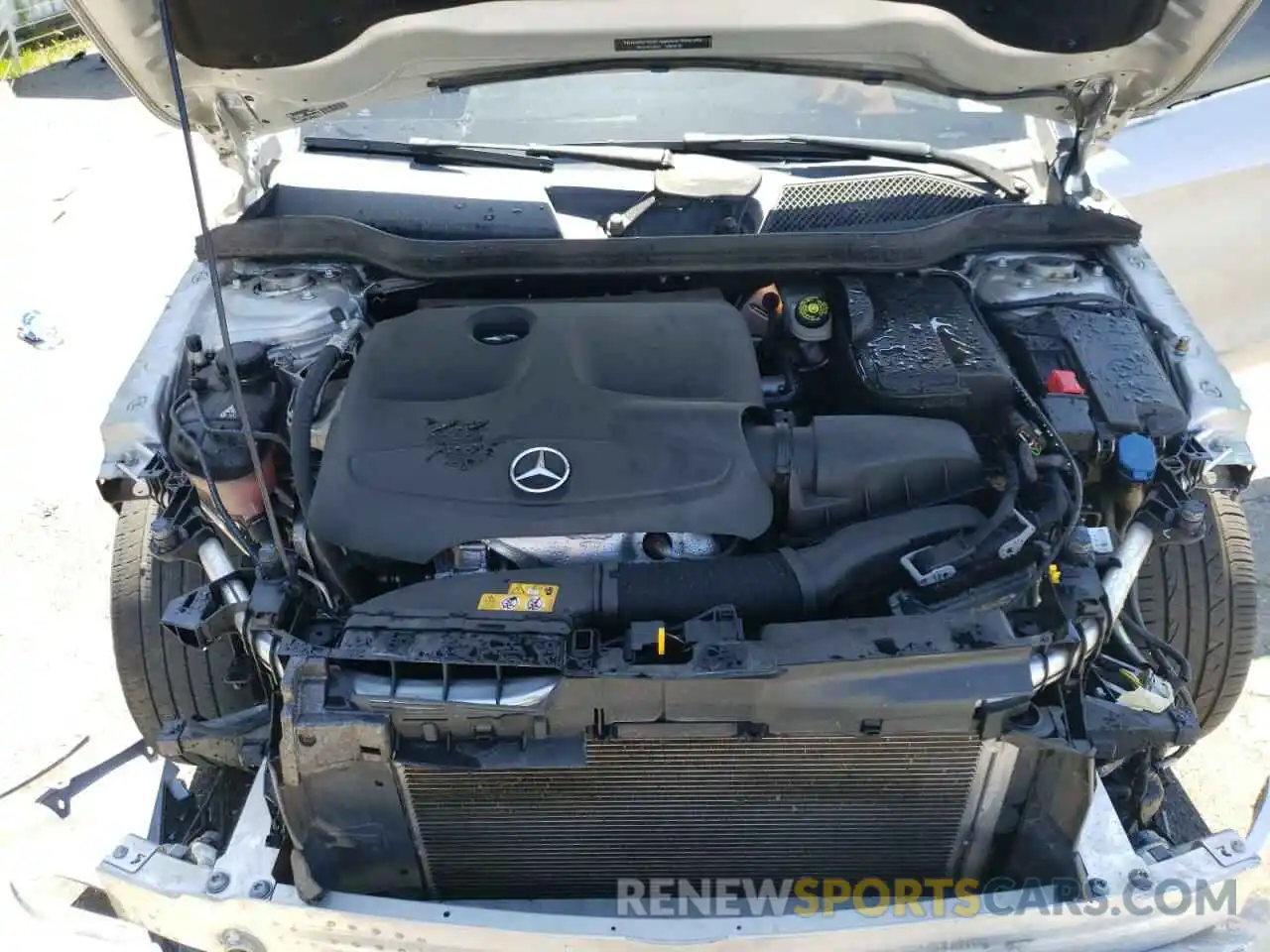 7 Photograph of a damaged car WDDSJ4EB5KN735687 MERCEDES-BENZ CLA-CLASS 2019