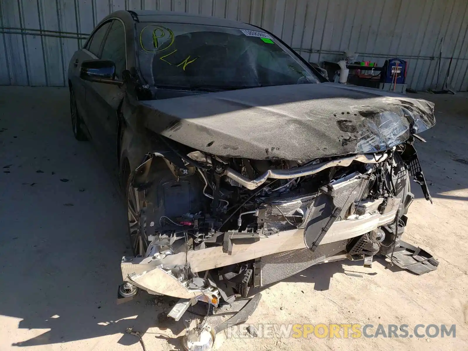 1 Photograph of a damaged car WDDSJ4EB5KN746057 MERCEDES-BENZ CLA-CLASS 2019