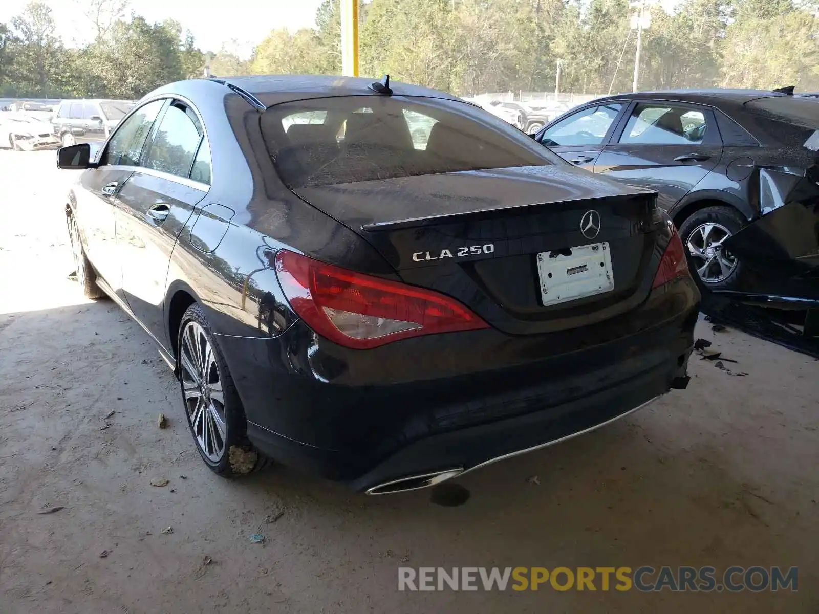 3 Photograph of a damaged car WDDSJ4EB5KN746057 MERCEDES-BENZ CLA-CLASS 2019