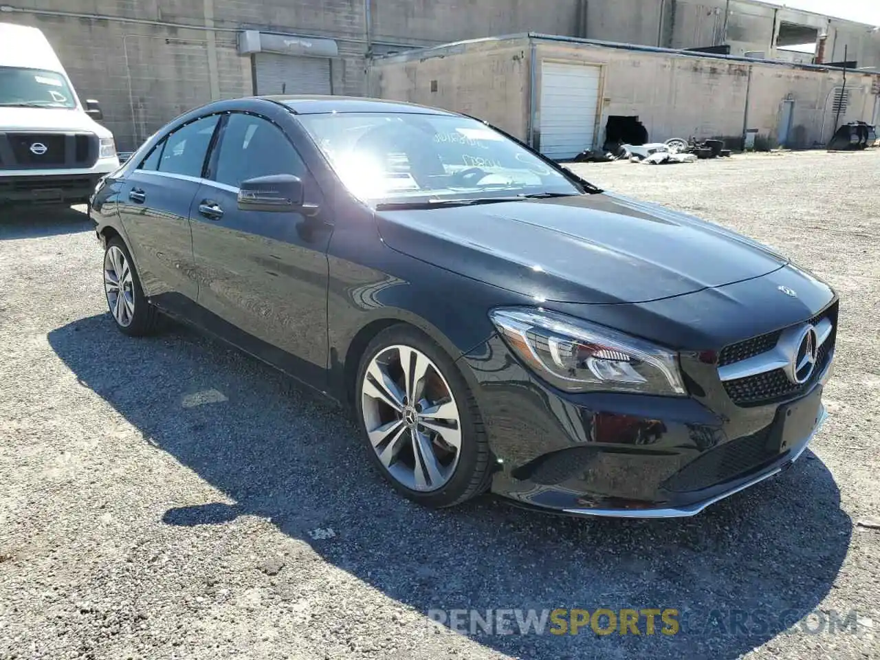 1 Photograph of a damaged car WDDSJ4EB5KN747922 MERCEDES-BENZ CLA-CLASS 2019