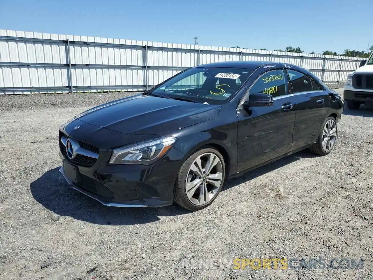 2 Photograph of a damaged car WDDSJ4EB5KN747922 MERCEDES-BENZ CLA-CLASS 2019