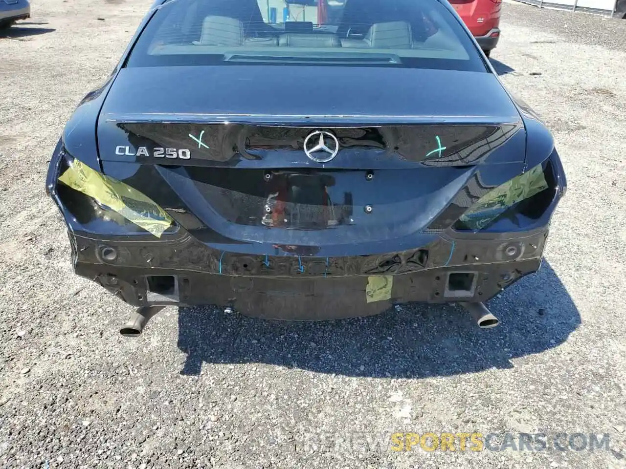 9 Photograph of a damaged car WDDSJ4EB5KN747922 MERCEDES-BENZ CLA-CLASS 2019