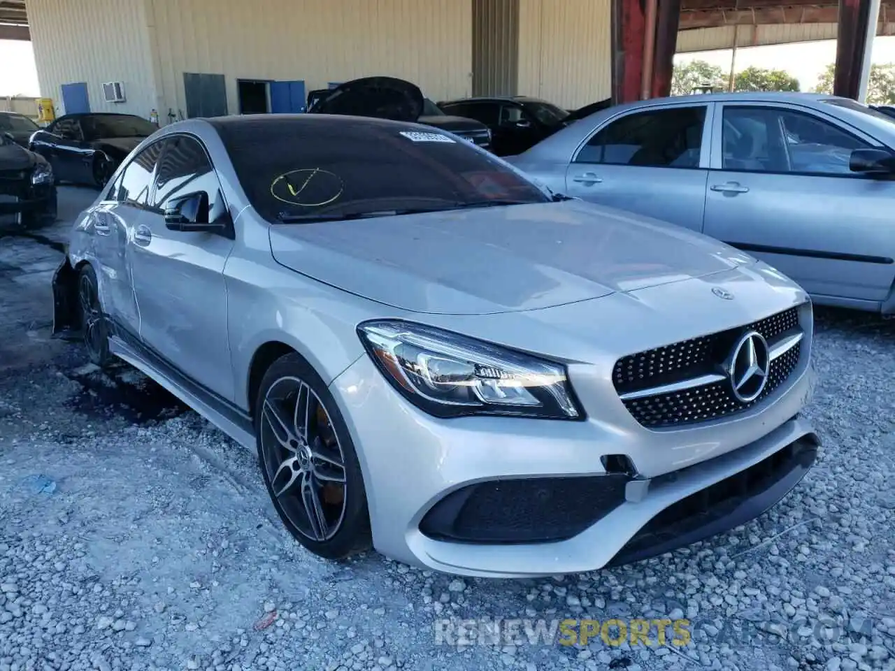 1 Photograph of a damaged car WDDSJ4EB5KN748486 MERCEDES-BENZ CLA-CLASS 2019