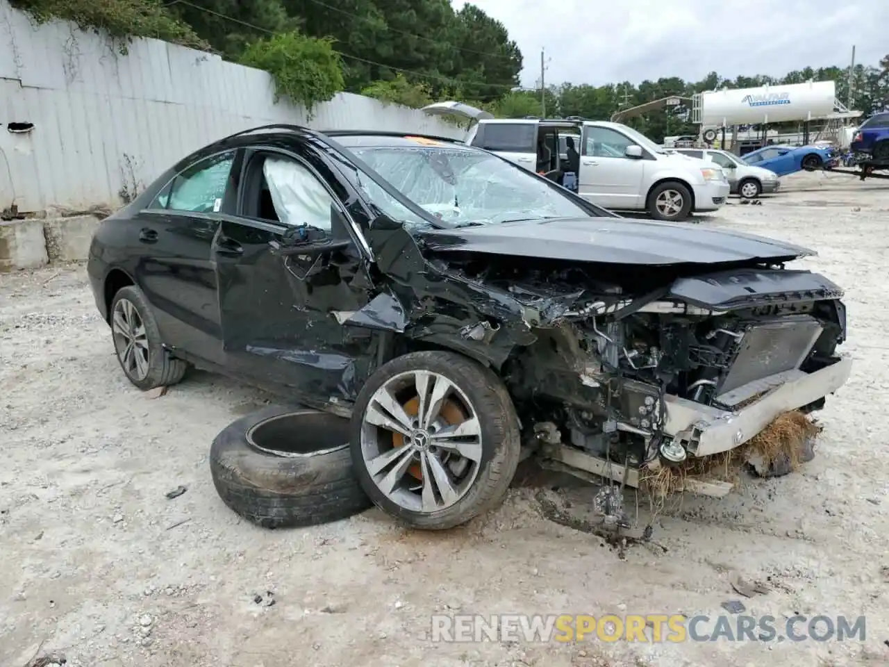 1 Photograph of a damaged car WDDSJ4EB5KN775221 MERCEDES-BENZ CLA-CLASS 2019