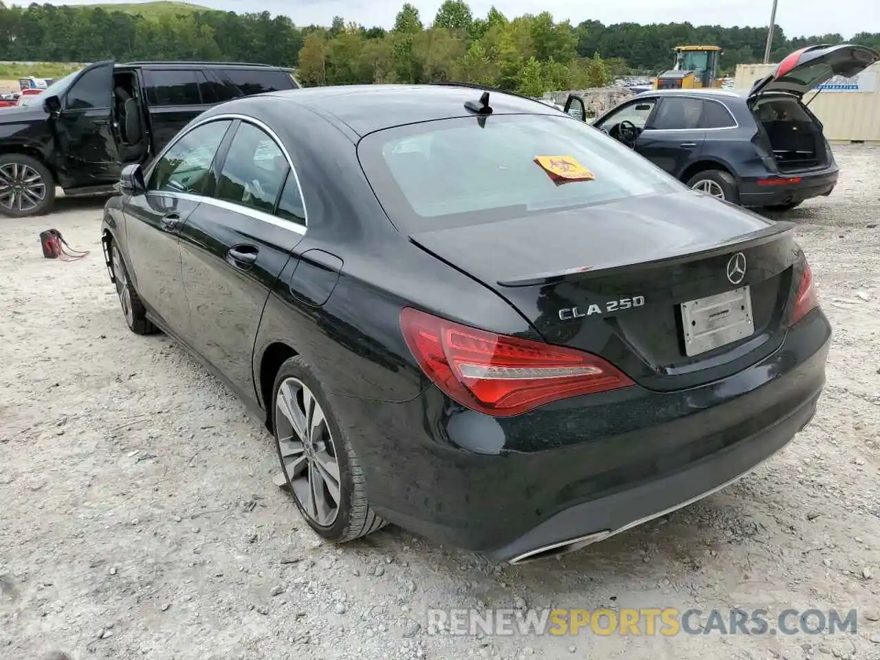 3 Photograph of a damaged car WDDSJ4EB5KN775221 MERCEDES-BENZ CLA-CLASS 2019