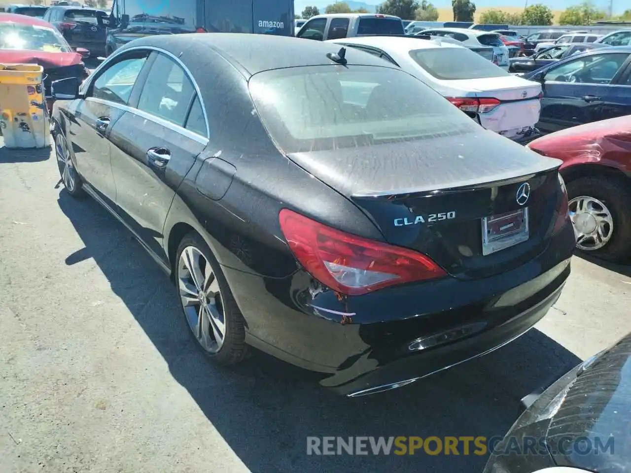 3 Photograph of a damaged car WDDSJ4EB6KN716209 MERCEDES-BENZ CLA-CLASS 2019