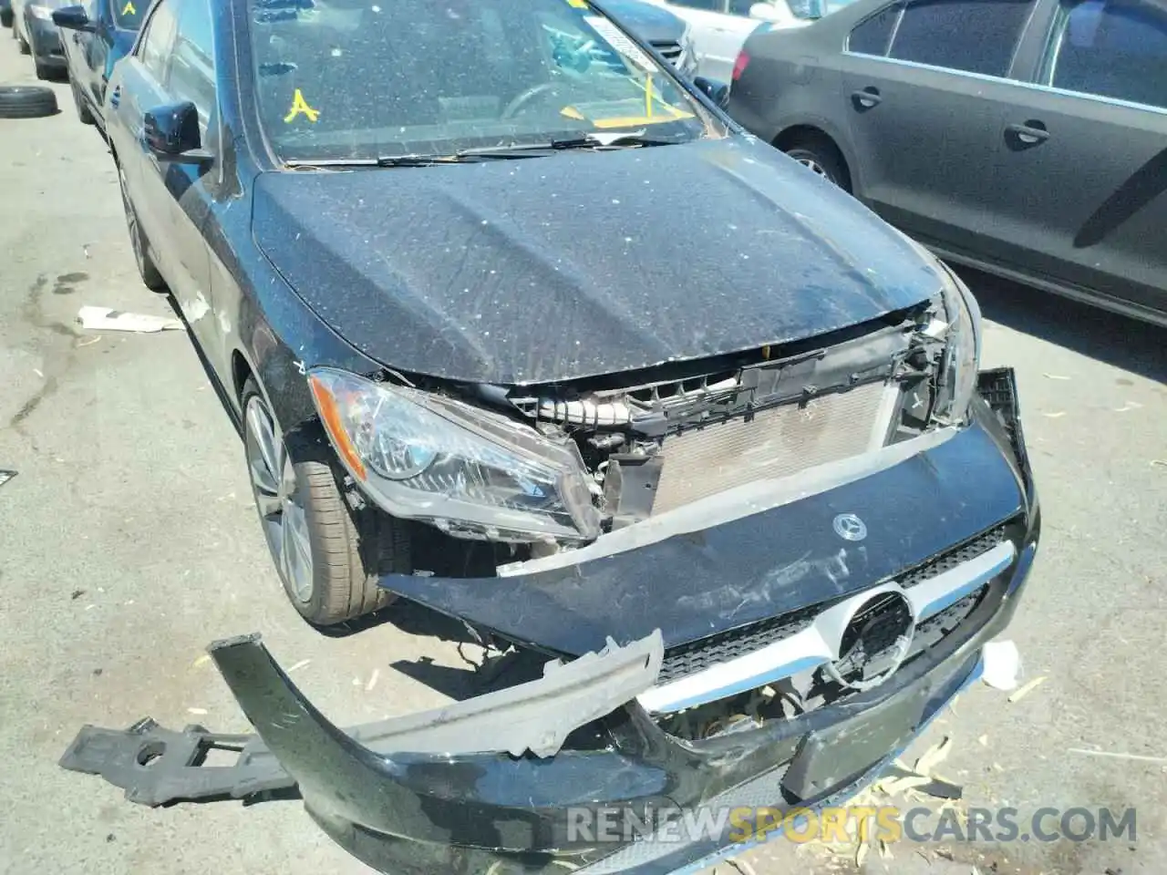 9 Photograph of a damaged car WDDSJ4EB6KN716209 MERCEDES-BENZ CLA-CLASS 2019