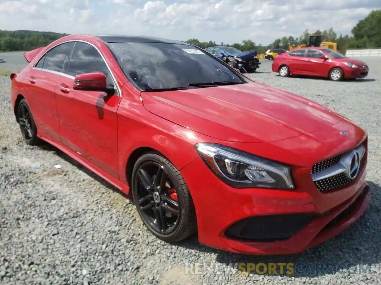 1 Photograph of a damaged car WDDSJ4EB6KN724519 MERCEDES-BENZ CLA-CLASS 2019