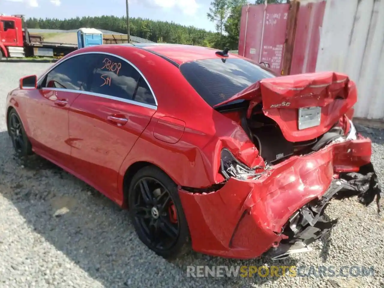 3 Photograph of a damaged car WDDSJ4EB6KN724519 MERCEDES-BENZ CLA-CLASS 2019