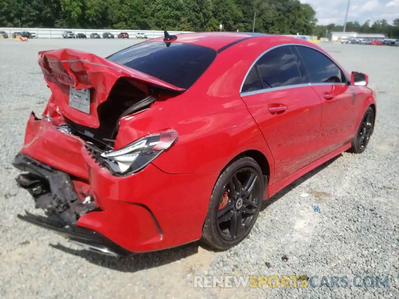 4 Photograph of a damaged car WDDSJ4EB6KN724519 MERCEDES-BENZ CLA-CLASS 2019