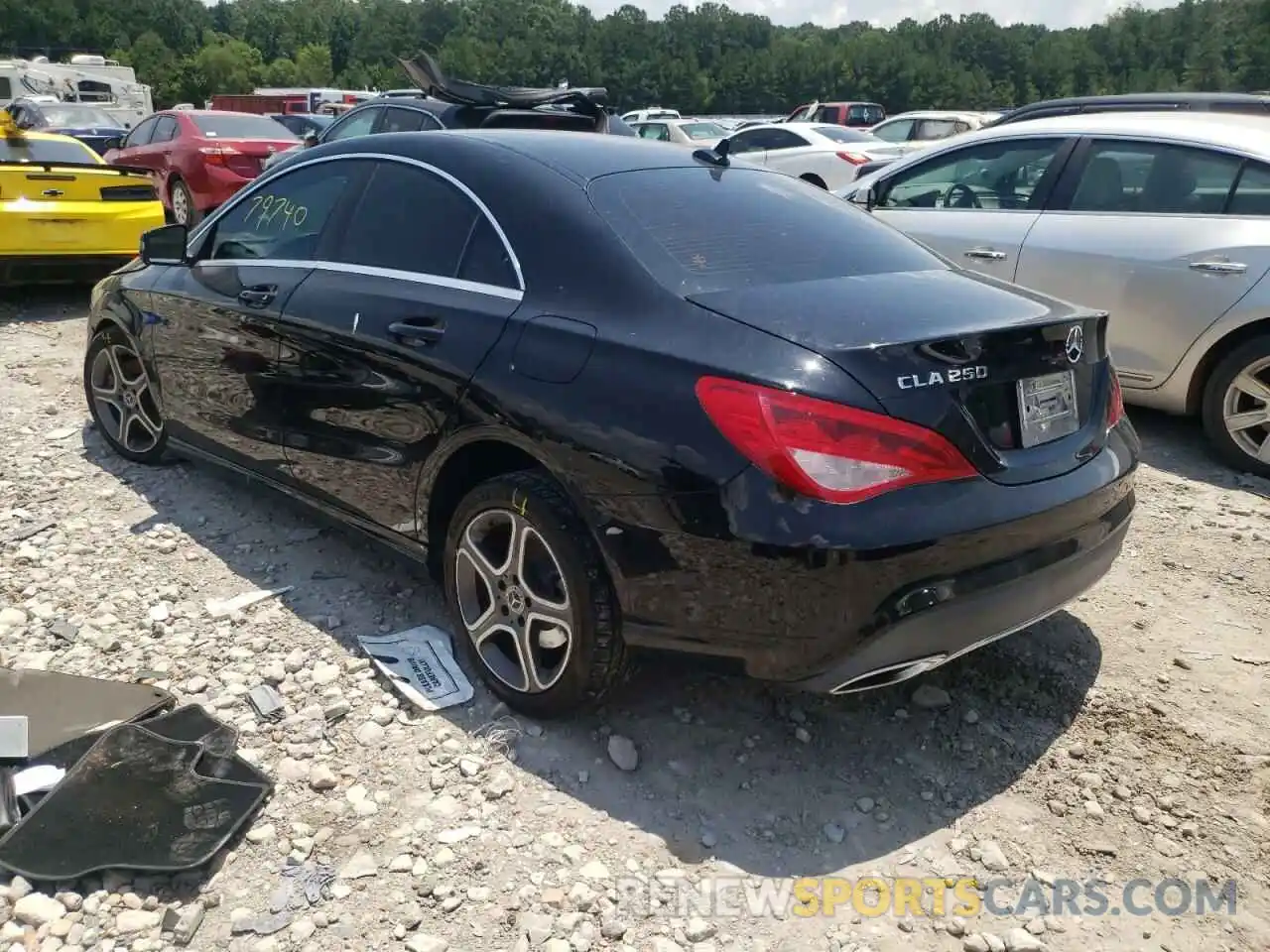 3 Photograph of a damaged car WDDSJ4EB6KN724861 MERCEDES-BENZ CLA-CLASS 2019