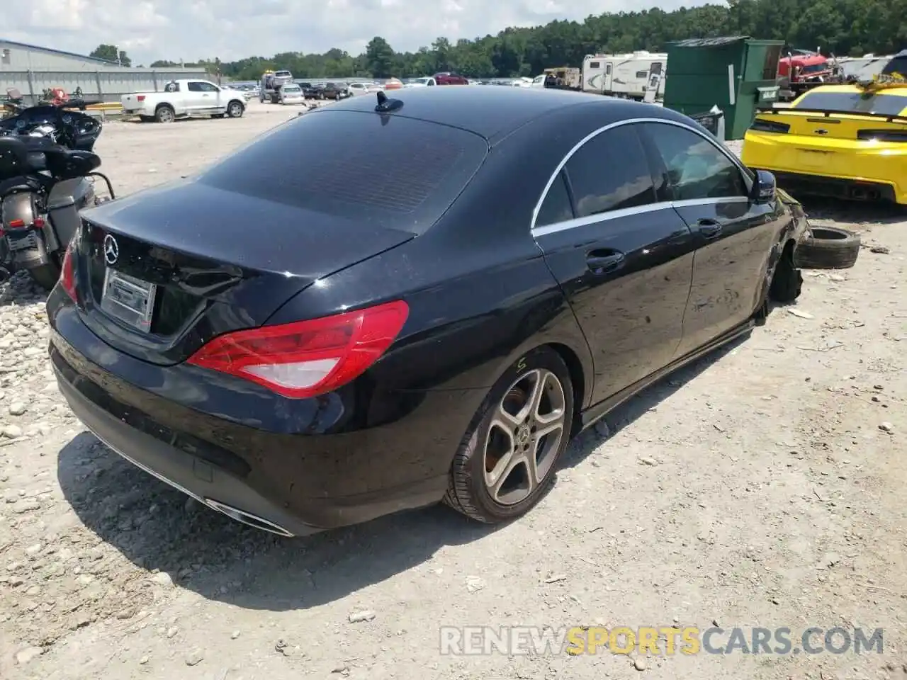 4 Photograph of a damaged car WDDSJ4EB6KN724861 MERCEDES-BENZ CLA-CLASS 2019