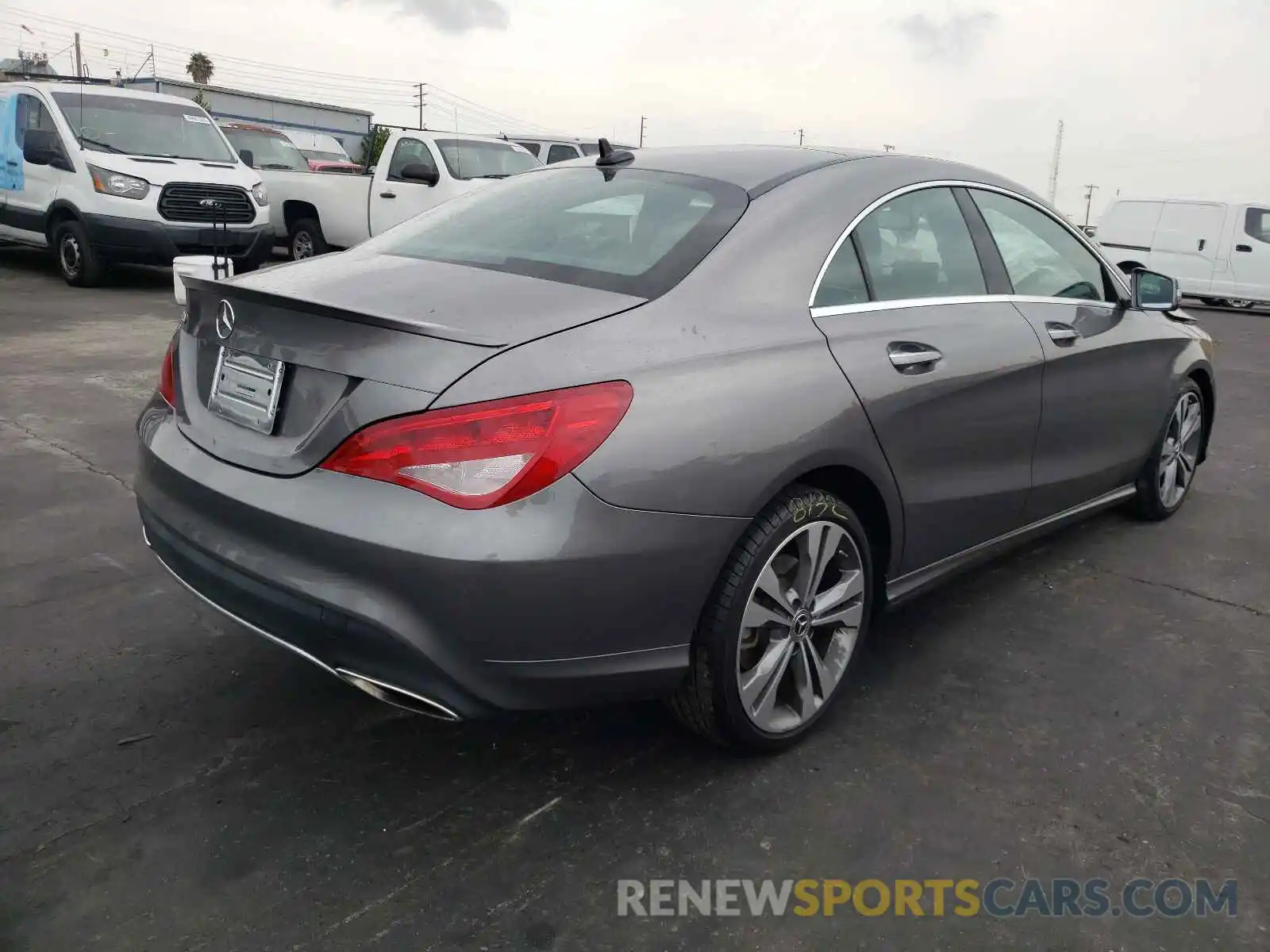 4 Photograph of a damaged car WDDSJ4EB6KN737853 MERCEDES-BENZ CLA-CLASS 2019