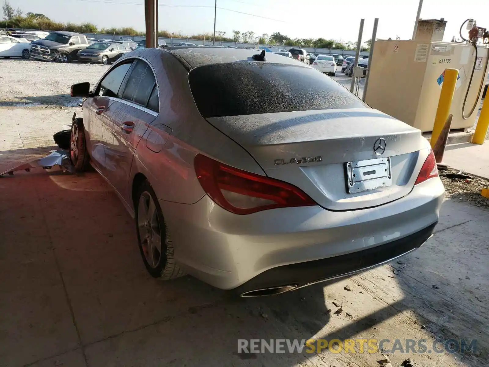 3 Photograph of a damaged car WDDSJ4EB6KN738467 MERCEDES-BENZ CLA-CLASS 2019