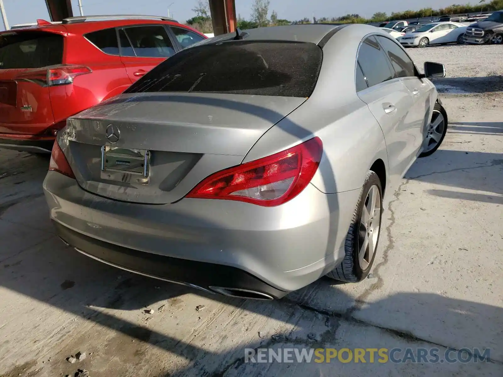 4 Photograph of a damaged car WDDSJ4EB6KN738467 MERCEDES-BENZ CLA-CLASS 2019