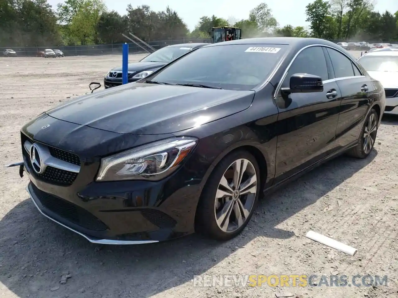 2 Photograph of a damaged car WDDSJ4EB6KN748433 MERCEDES-BENZ CLA-CLASS 2019