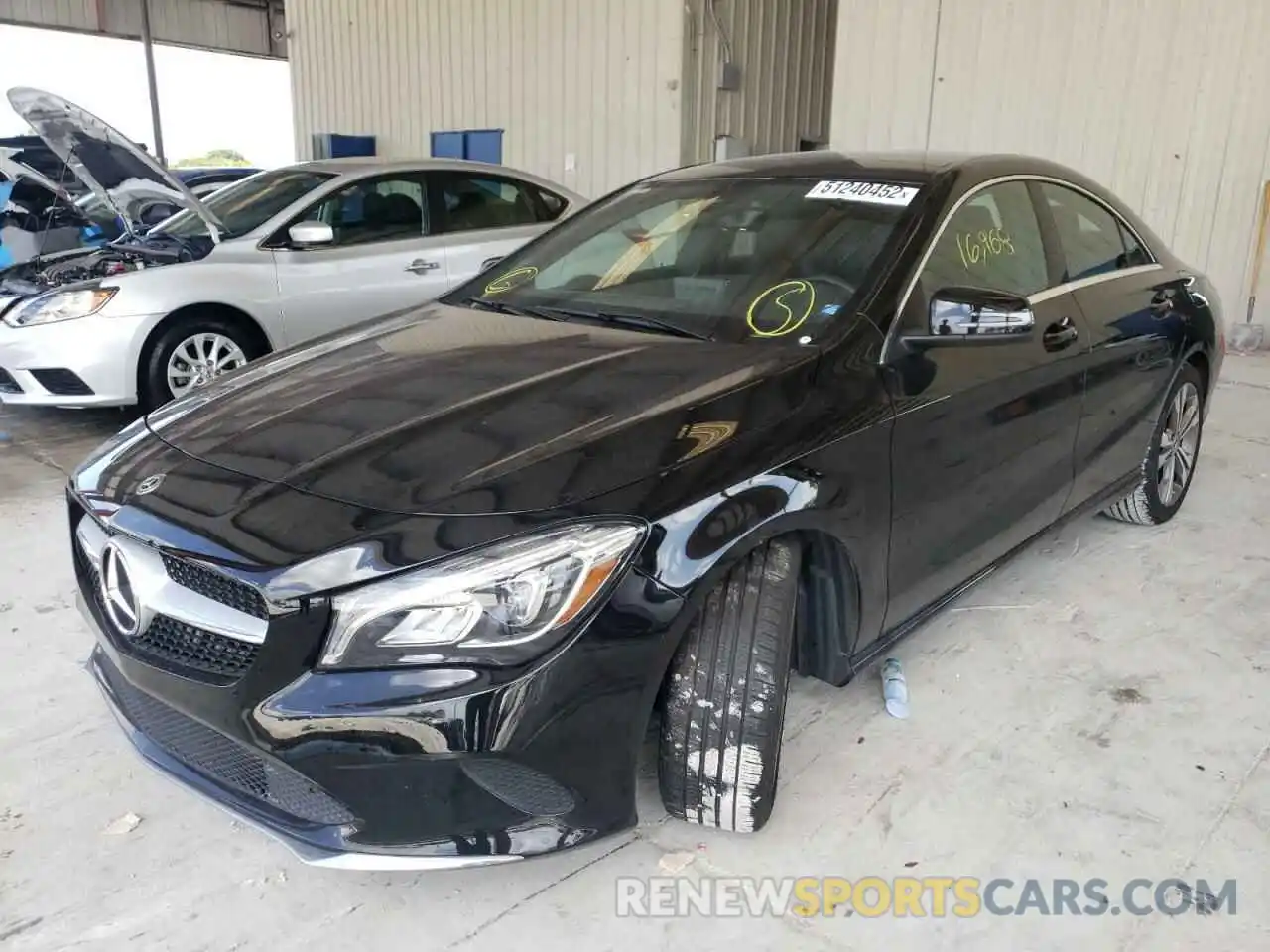 2 Photograph of a damaged car WDDSJ4EB6KN750425 MERCEDES-BENZ CLA-CLASS 2019