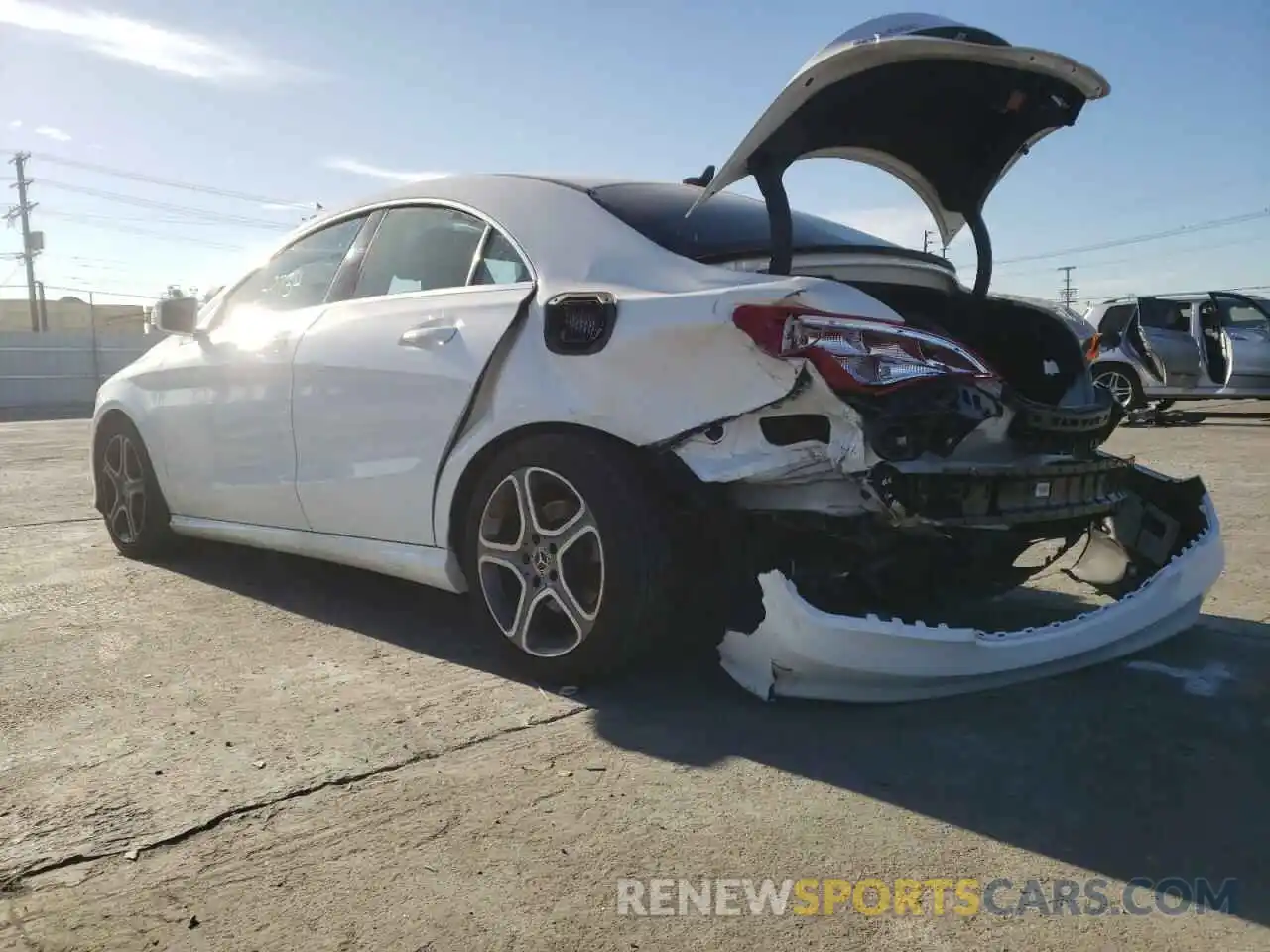 3 Photograph of a damaged car WDDSJ4EB6KN757309 MERCEDES-BENZ CLA-CLASS 2019