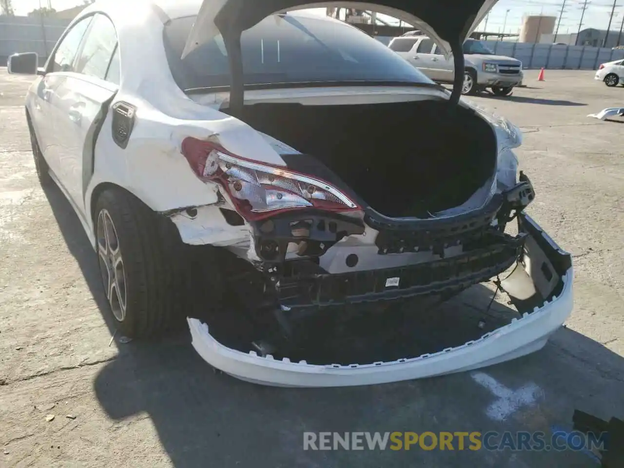 9 Photograph of a damaged car WDDSJ4EB6KN757309 MERCEDES-BENZ CLA-CLASS 2019