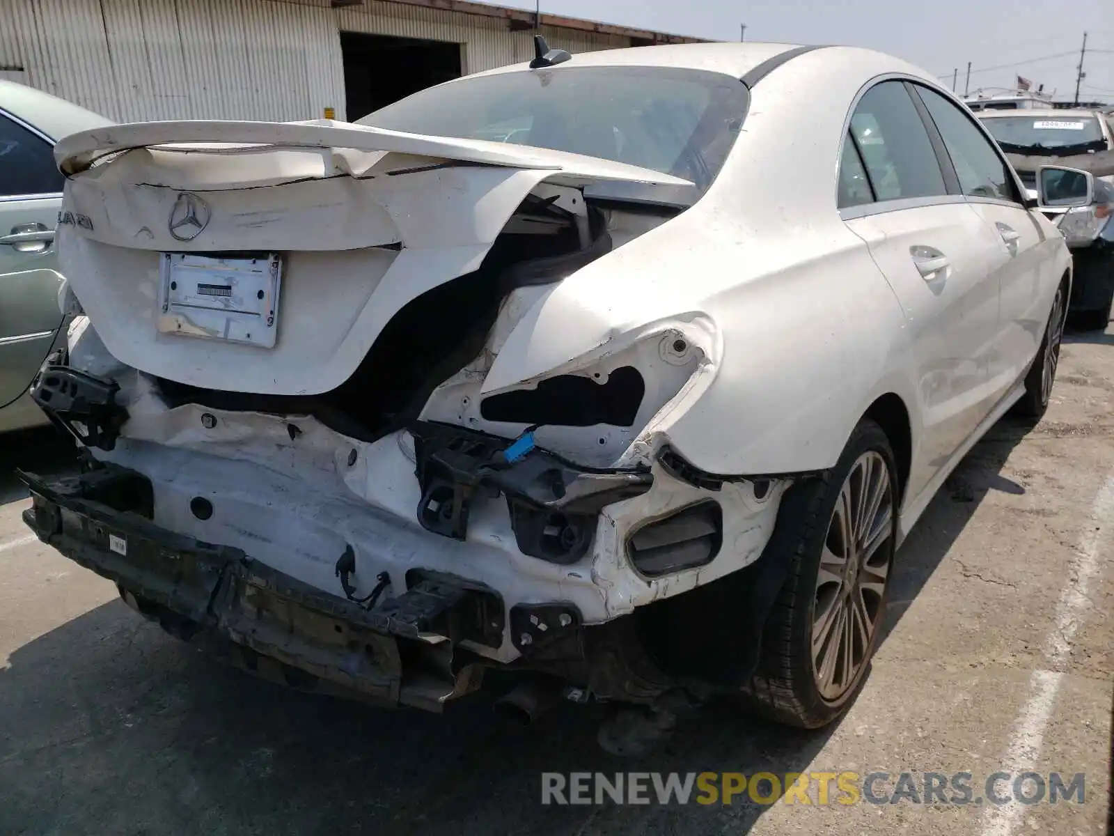 4 Photograph of a damaged car WDDSJ4EB7KN711374 MERCEDES-BENZ CLA-CLASS 2019