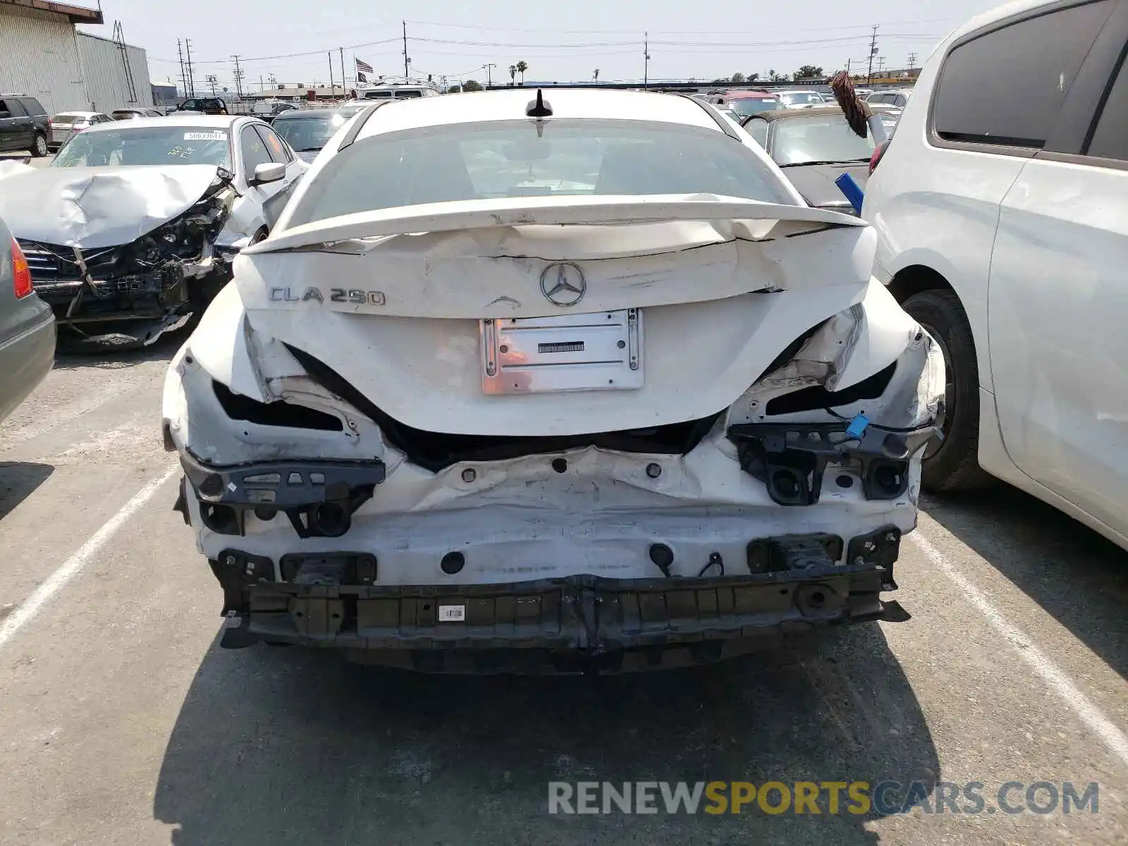 9 Photograph of a damaged car WDDSJ4EB7KN711374 MERCEDES-BENZ CLA-CLASS 2019