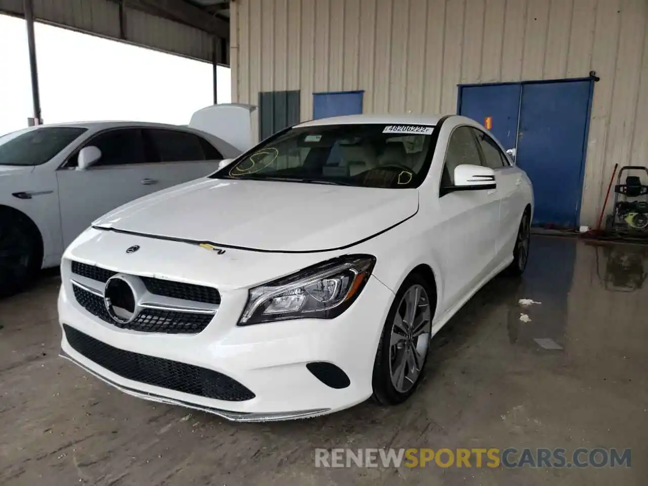 2 Photograph of a damaged car WDDSJ4EB7KN711956 MERCEDES-BENZ CLA-CLASS 2019