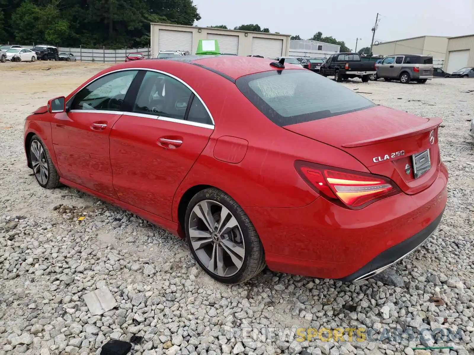 3 Photograph of a damaged car WDDSJ4EB7KN718986 MERCEDES-BENZ CLA-CLASS 2019