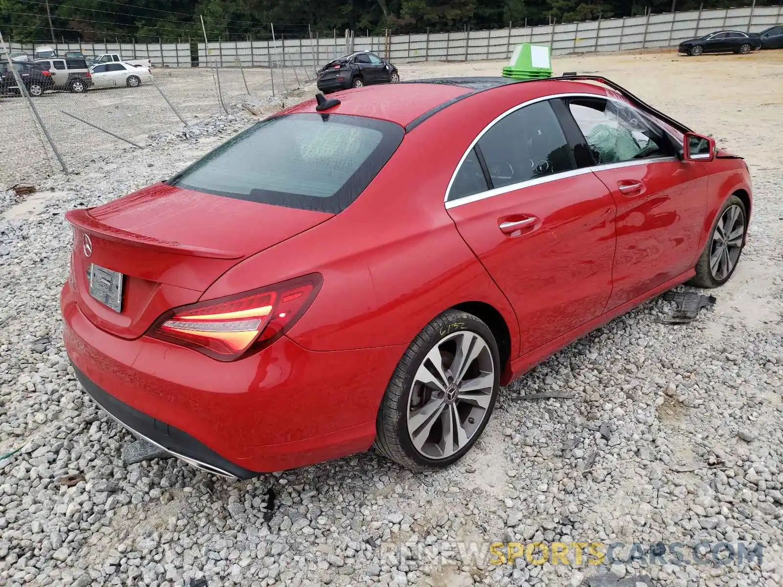 4 Photograph of a damaged car WDDSJ4EB7KN718986 MERCEDES-BENZ CLA-CLASS 2019