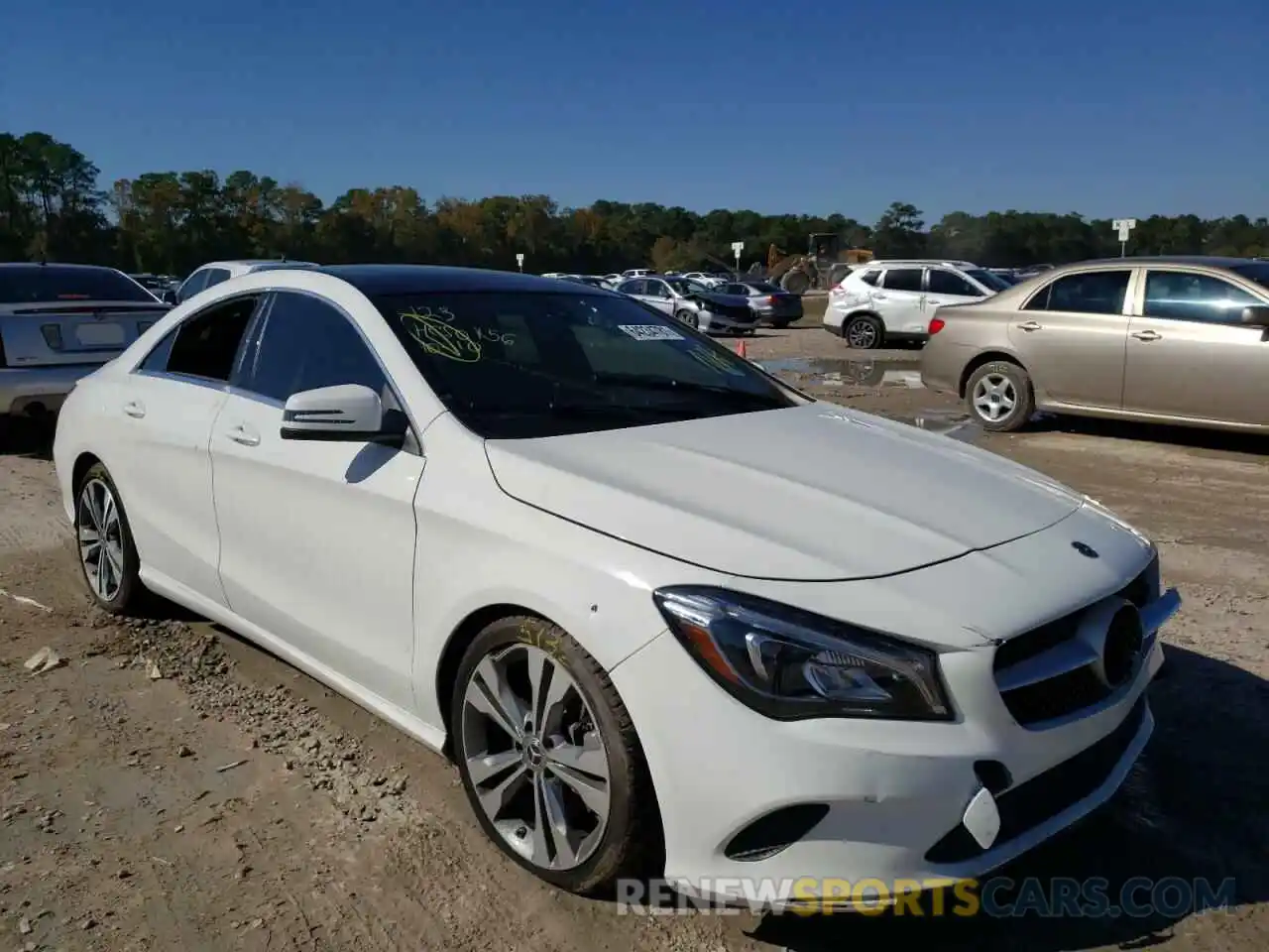 1 Photograph of a damaged car WDDSJ4EB7KN720088 MERCEDES-BENZ CLA-CLASS 2019