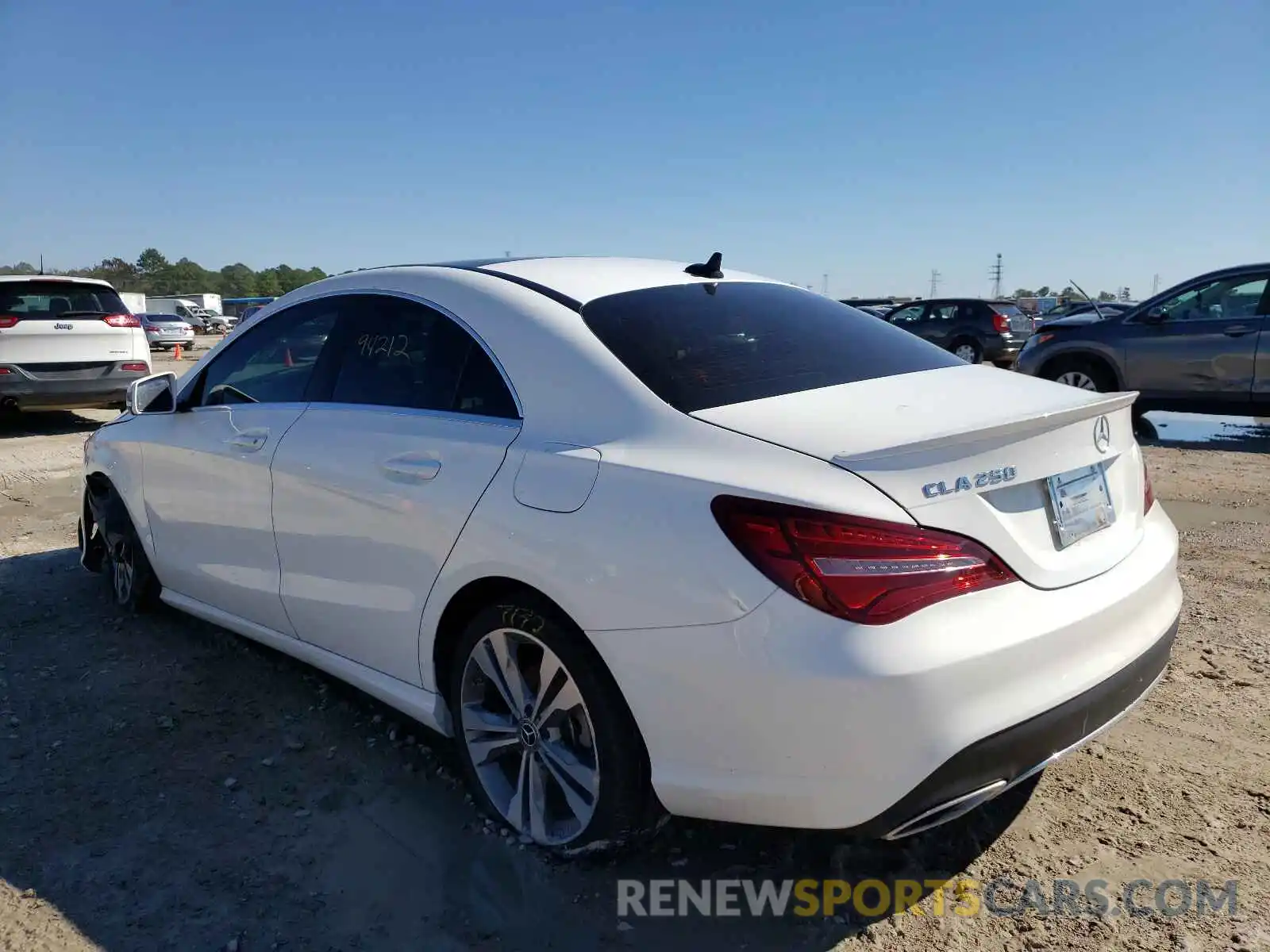 3 Photograph of a damaged car WDDSJ4EB7KN720088 MERCEDES-BENZ CLA-CLASS 2019