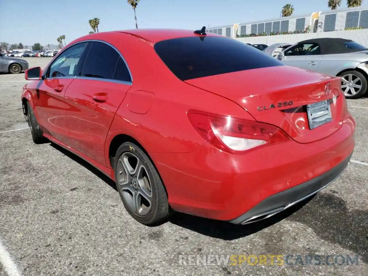 3 Photograph of a damaged car WDDSJ4EB7KN721922 MERCEDES-BENZ CLA-CLASS 2019