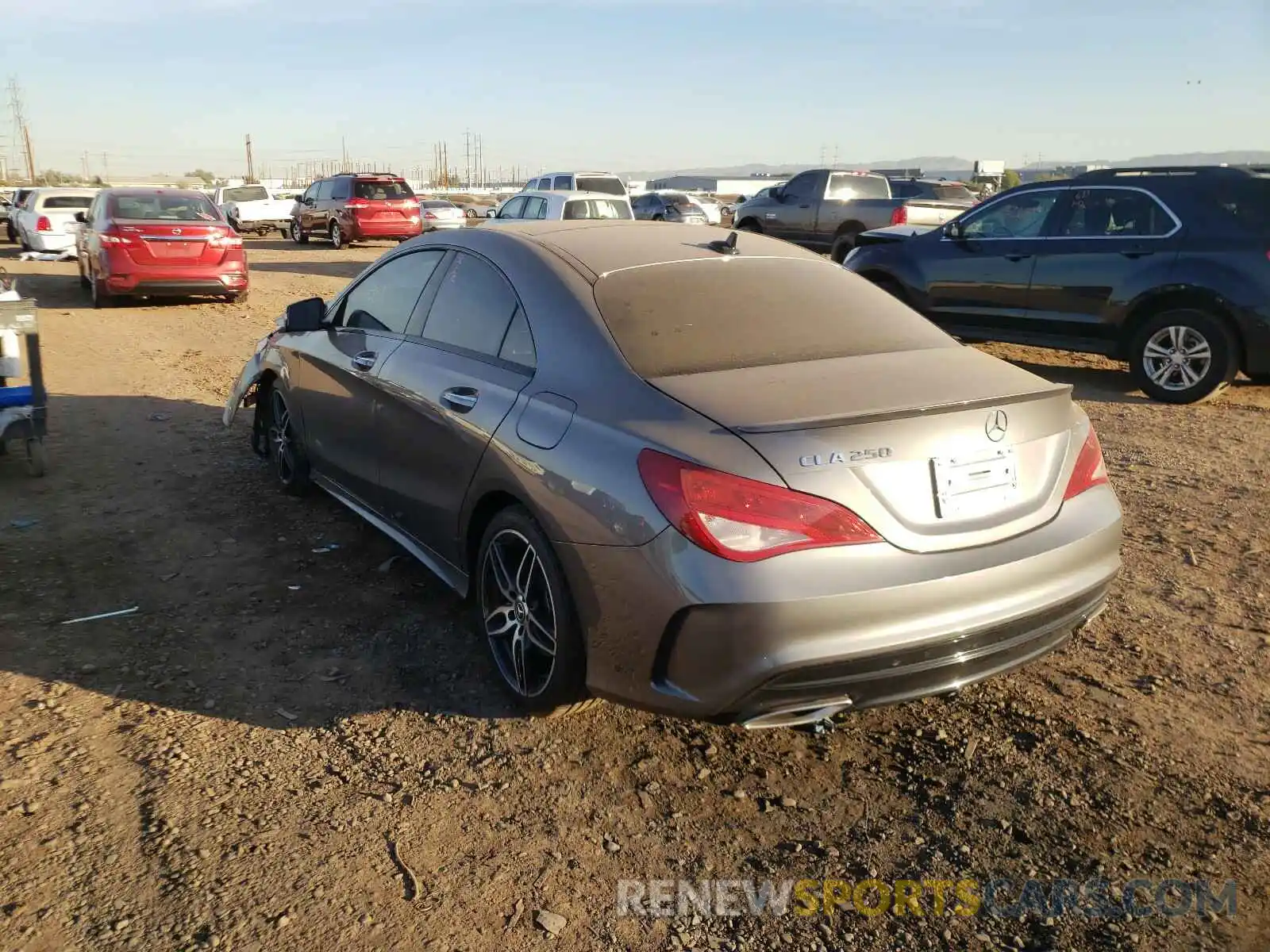 3 Photograph of a damaged car WDDSJ4EB7KN723007 MERCEDES-BENZ CLA-CLASS 2019