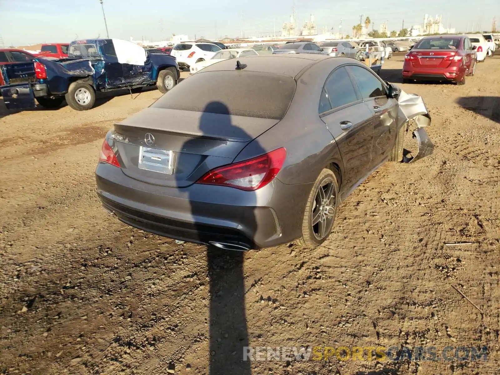 4 Photograph of a damaged car WDDSJ4EB7KN723007 MERCEDES-BENZ CLA-CLASS 2019