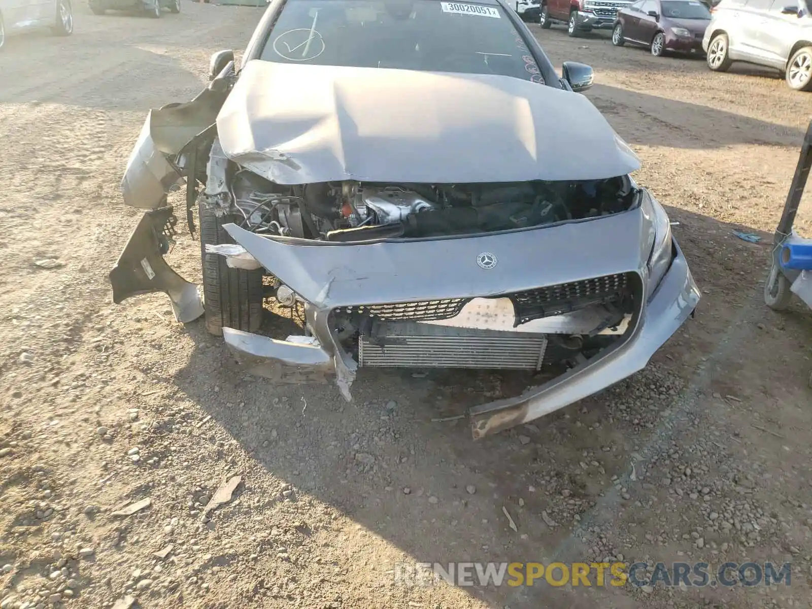 9 Photograph of a damaged car WDDSJ4EB7KN723007 MERCEDES-BENZ CLA-CLASS 2019