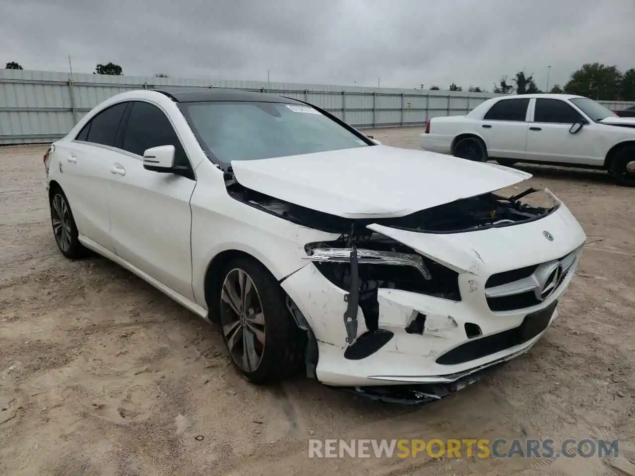 1 Photograph of a damaged car WDDSJ4EB7KN748179 MERCEDES-BENZ CLA-CLASS 2019