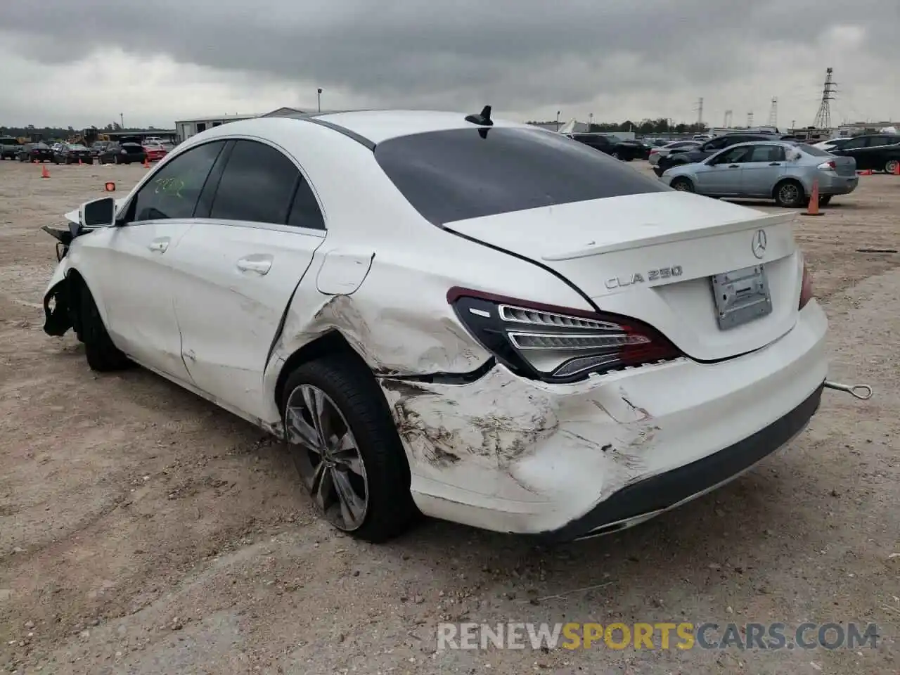 3 Photograph of a damaged car WDDSJ4EB7KN748179 MERCEDES-BENZ CLA-CLASS 2019