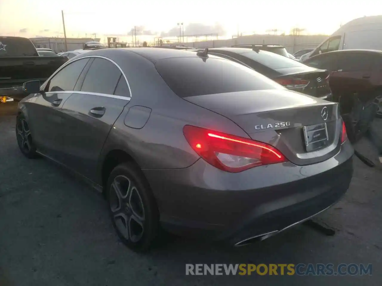 3 Photograph of a damaged car WDDSJ4EB8KN729205 MERCEDES-BENZ CLA-CLASS 2019