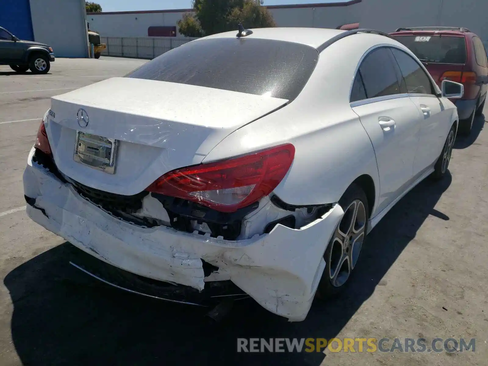 4 Photograph of a damaged car WDDSJ4EB8KN737840 MERCEDES-BENZ CLA-CLASS 2019