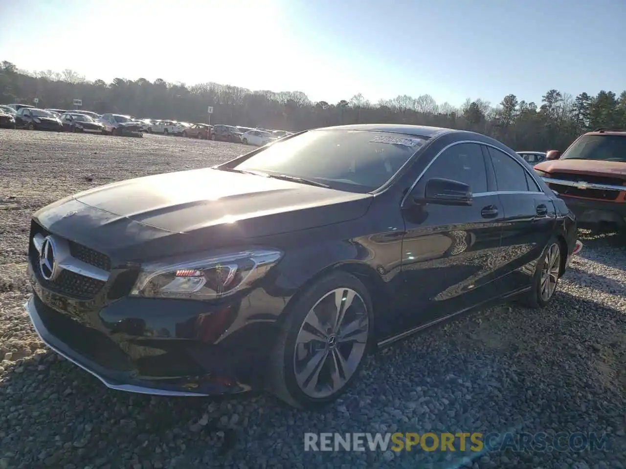 2 Photograph of a damaged car WDDSJ4EB8KN748658 MERCEDES-BENZ CLA-CLASS 2019