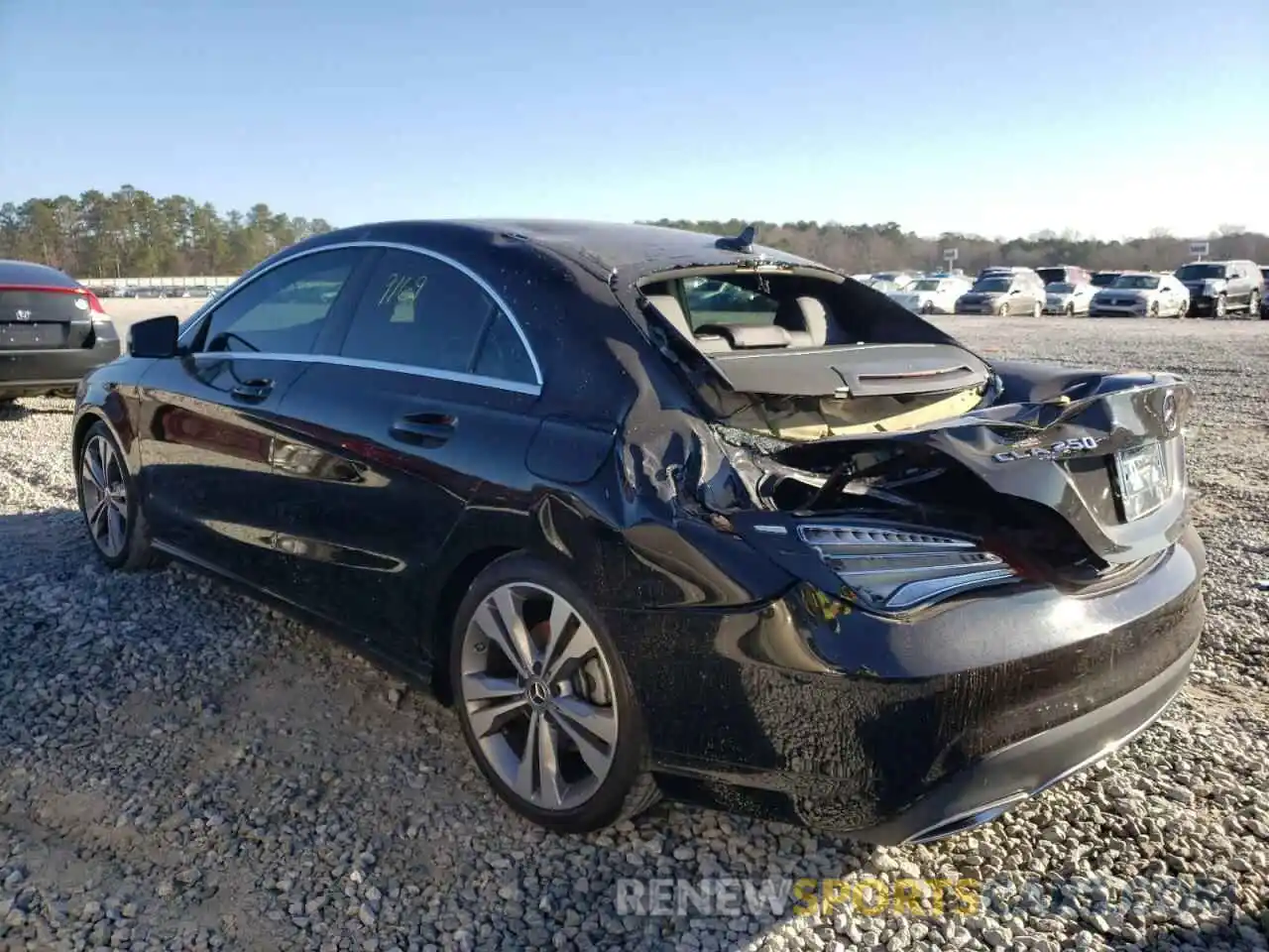 3 Photograph of a damaged car WDDSJ4EB8KN748658 MERCEDES-BENZ CLA-CLASS 2019