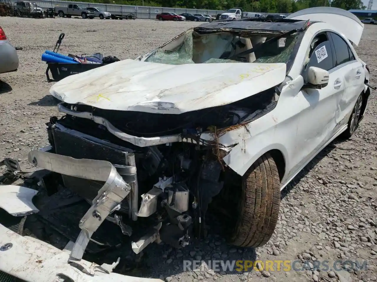 9 Photograph of a damaged car WDDSJ4EB8KN752340 MERCEDES-BENZ CLA-CLASS 2019