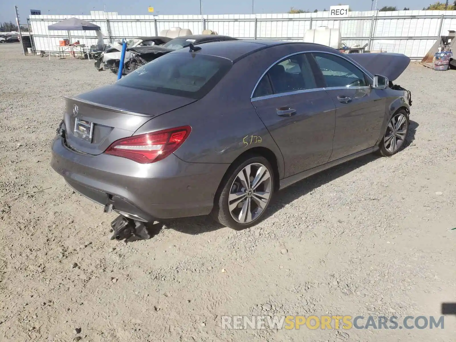 4 Photograph of a damaged car WDDSJ4EB8KN769171 MERCEDES-BENZ CLA-CLASS 2019