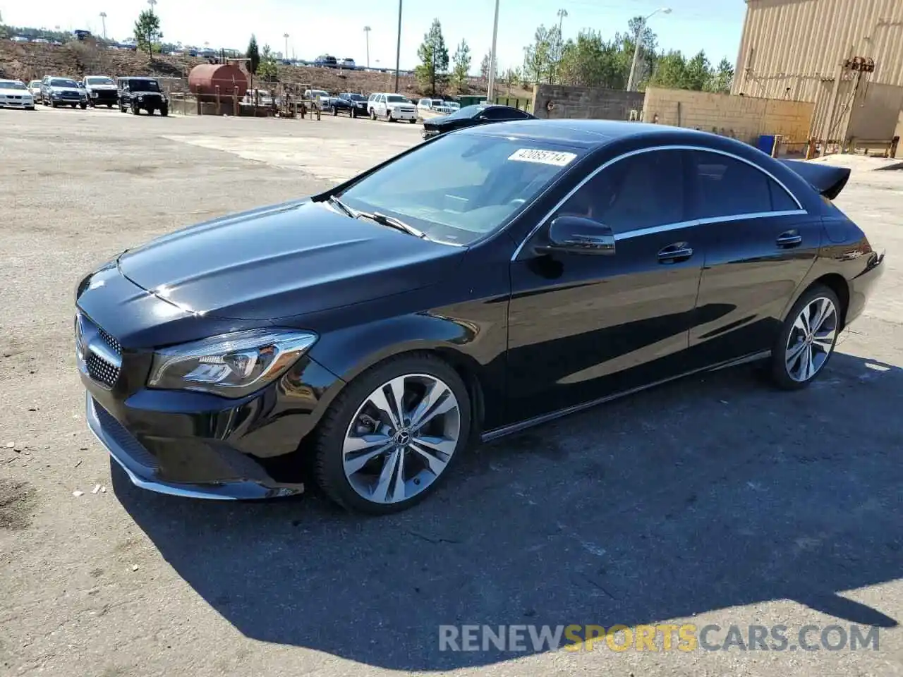 1 Photograph of a damaged car WDDSJ4EB9KN705480 MERCEDES-BENZ CLA-CLASS 2019