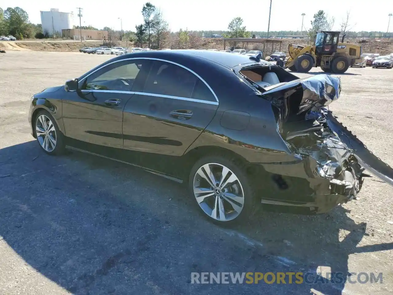 2 Photograph of a damaged car WDDSJ4EB9KN705480 MERCEDES-BENZ CLA-CLASS 2019