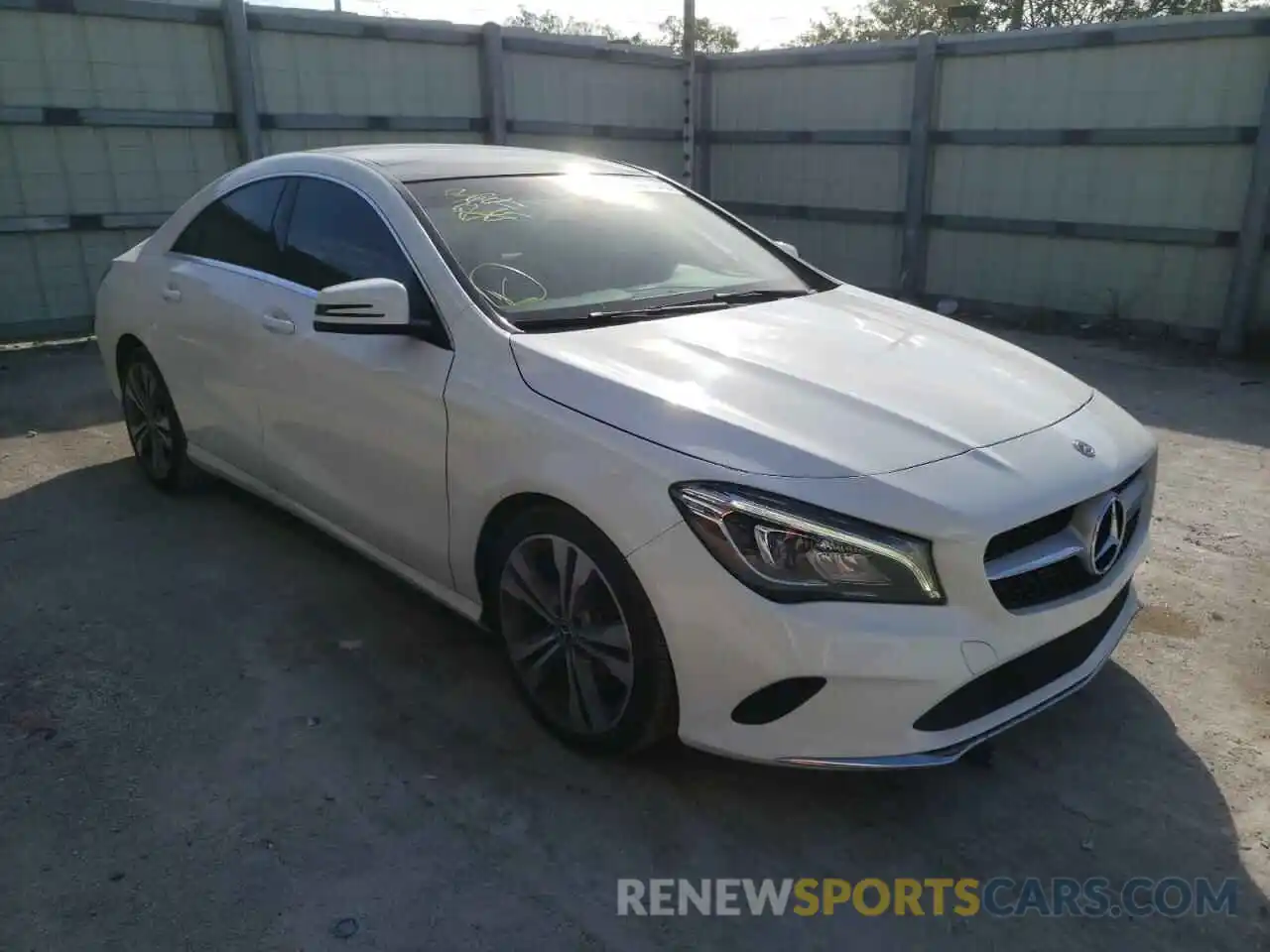 1 Photograph of a damaged car WDDSJ4EB9KN712025 MERCEDES-BENZ CLA-CLASS 2019